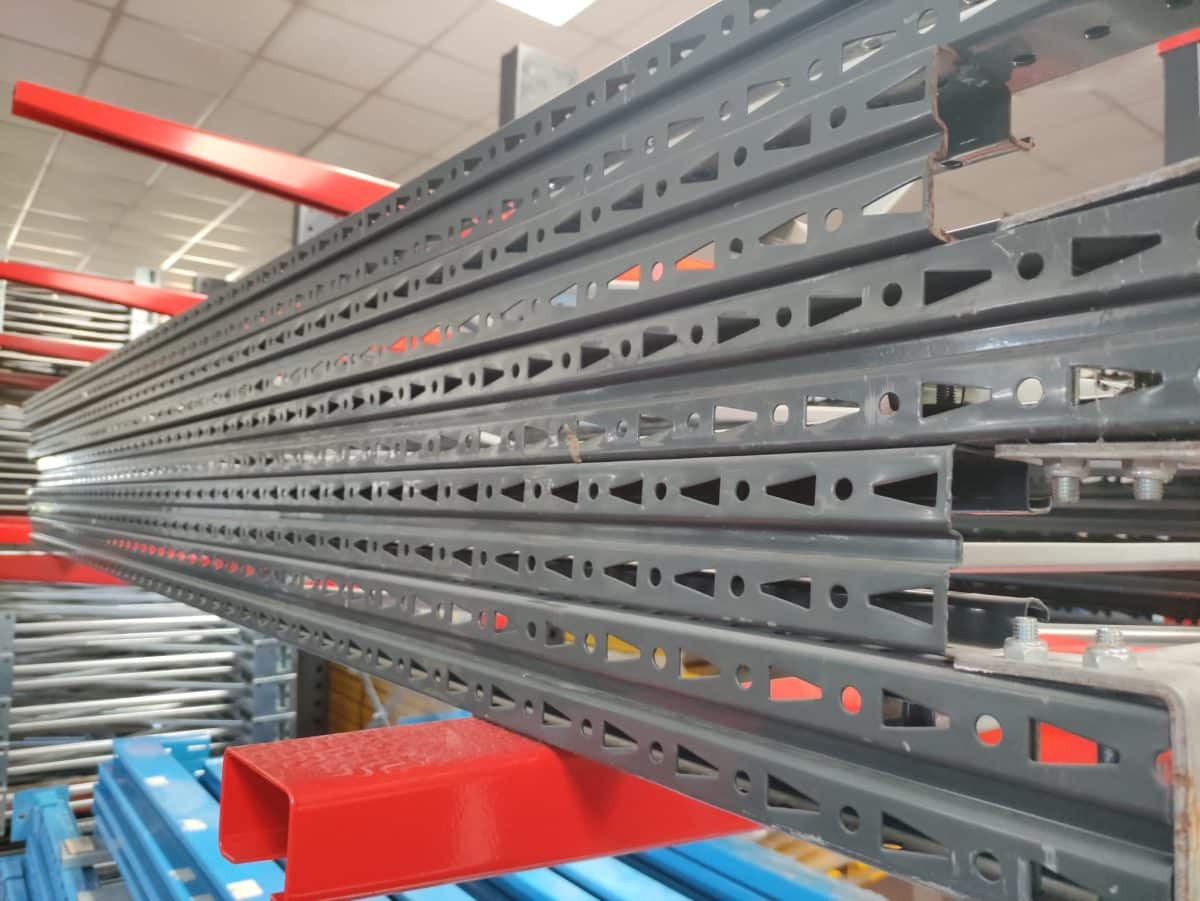 PORTAPALLET USATO - Scaffalatura industriale usata, 34 posti pallet