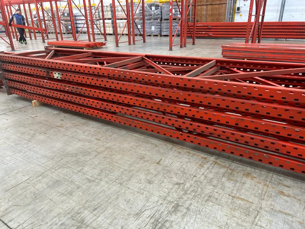 PORTAPALLET USATO - Scaffalatura industriale usata da 36 posti pallet