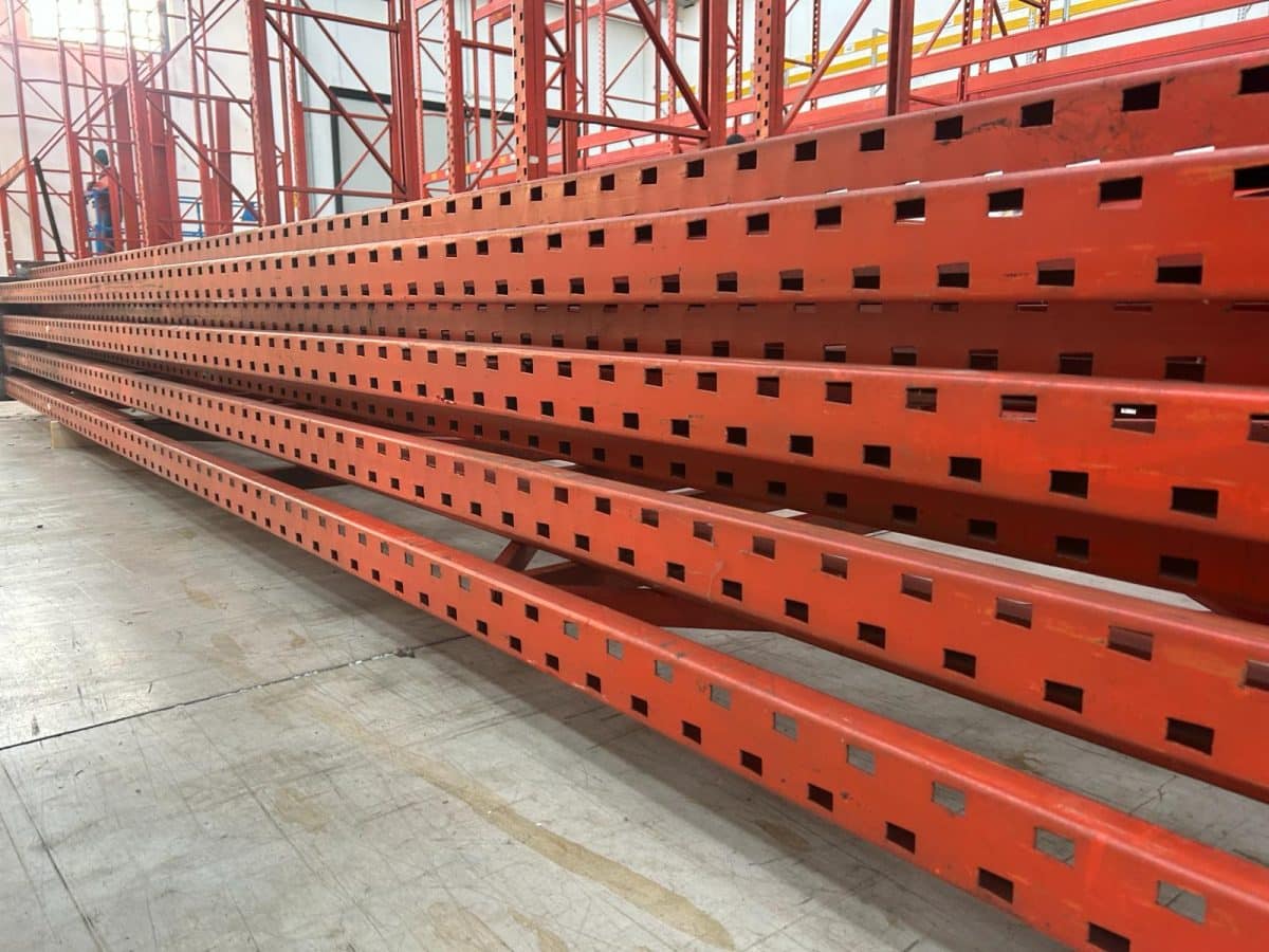 PORTAPALLET USATO - Scaffalatura industriale usata 45 posti pallet