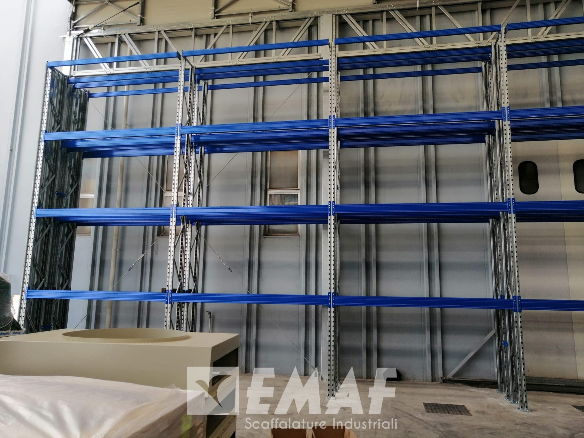 Featured image for “Giotto model pallet racking installed in Vicenza”