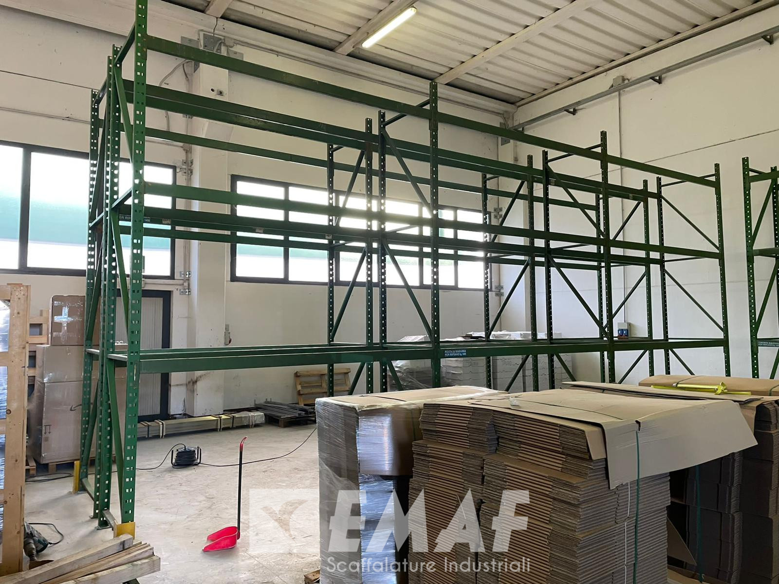 Featured image for “Used pallet rack installed in Camisano Vicentino (VI)”