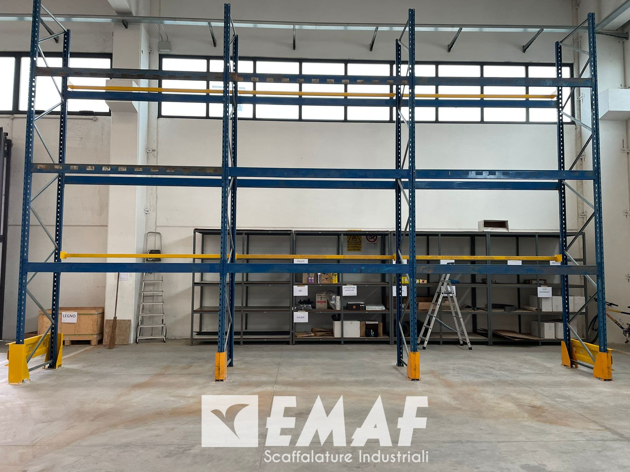 Featured image for “Second hand pallet racking installed in sant’Ilario d’Enza (RE)”