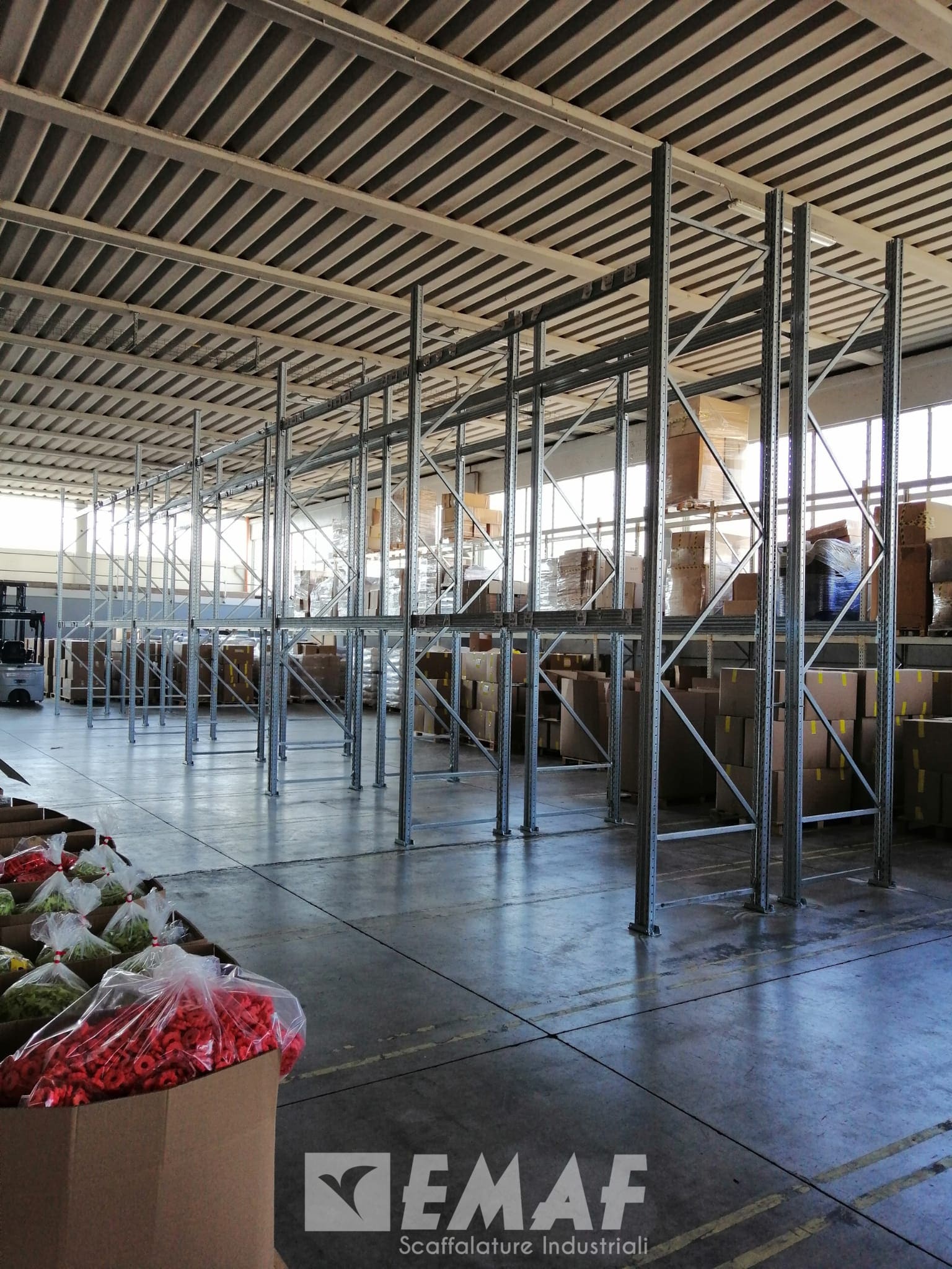 Featured image for “Second hand pallet racking by 108 EPAL pallets in Barbarano Vicentino”