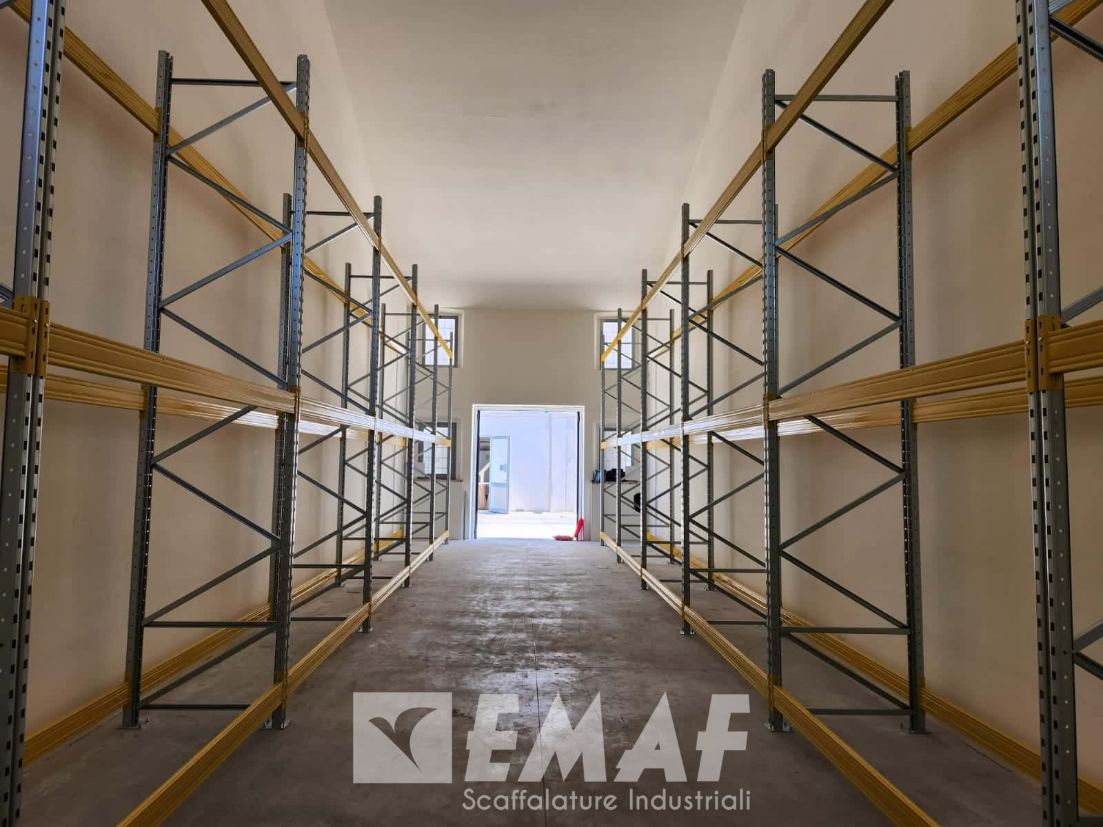 Featured image for “New Emaf pallet rack in the Province of Mantova”