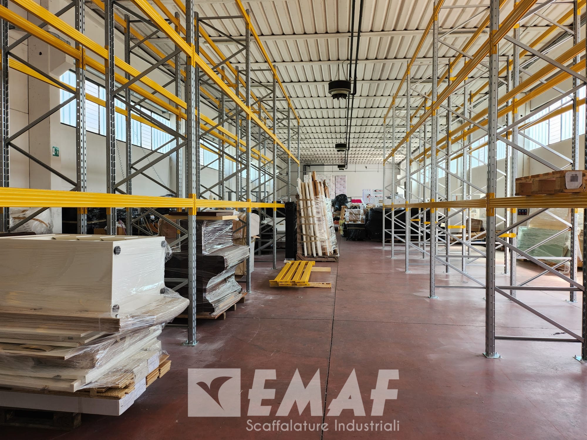 Featured image for “New pallet rack supplied in just five days in Padua”