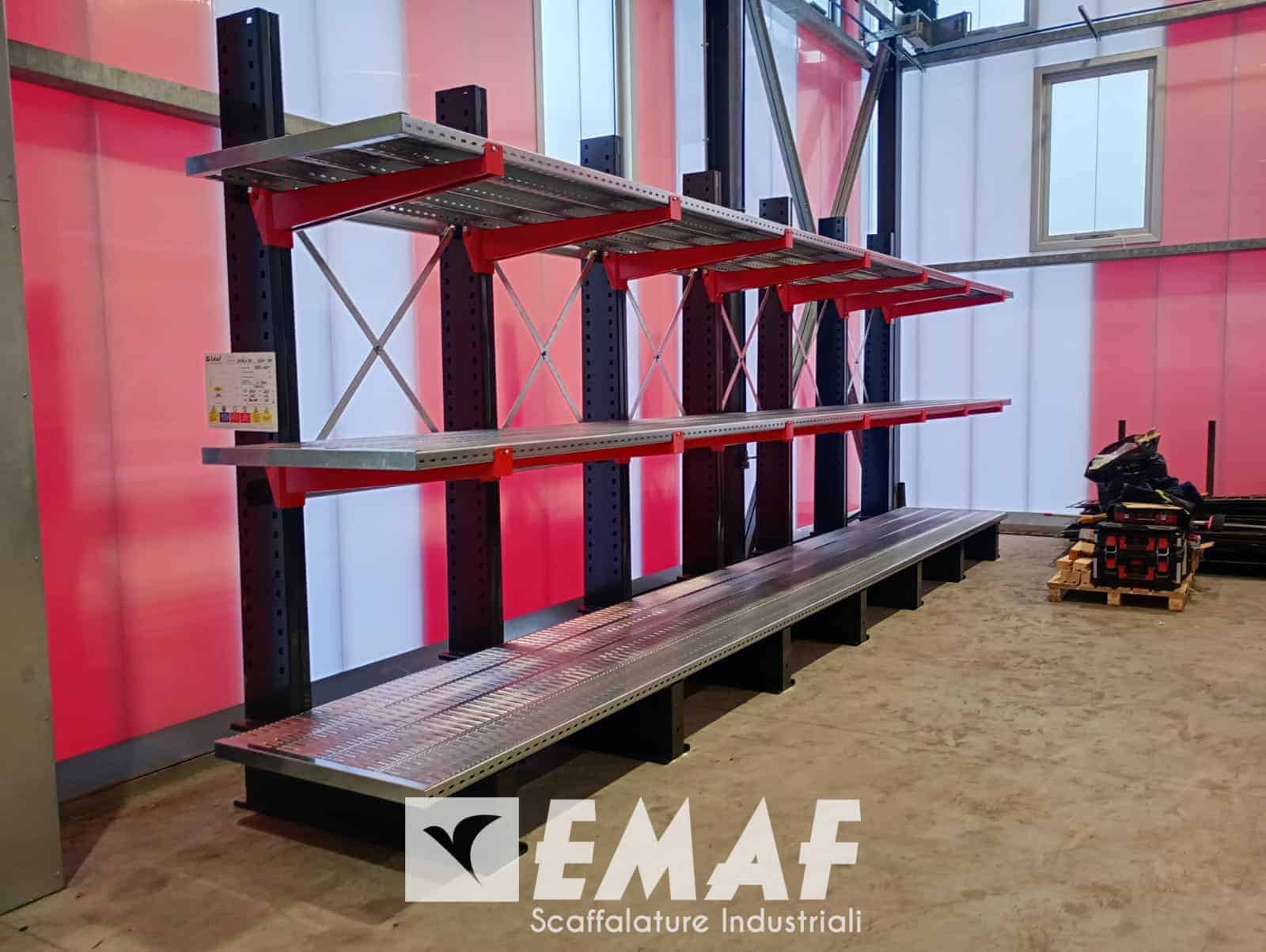 Featured image for “Cantilever Mantegna: una soluzione su misura per materiali lunghi e lamiere”