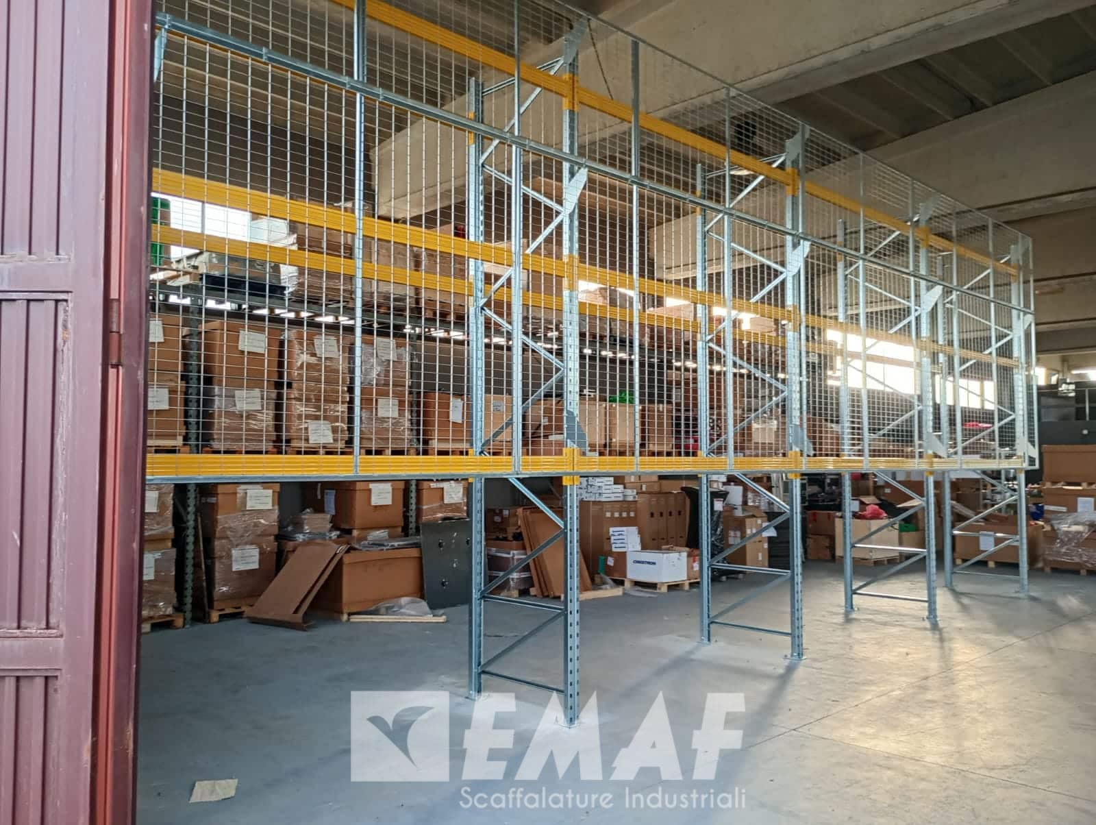 Featured image for “Nuova installazione portapallet EM100 Giotto a San Pietro Mosezzo (NO)”