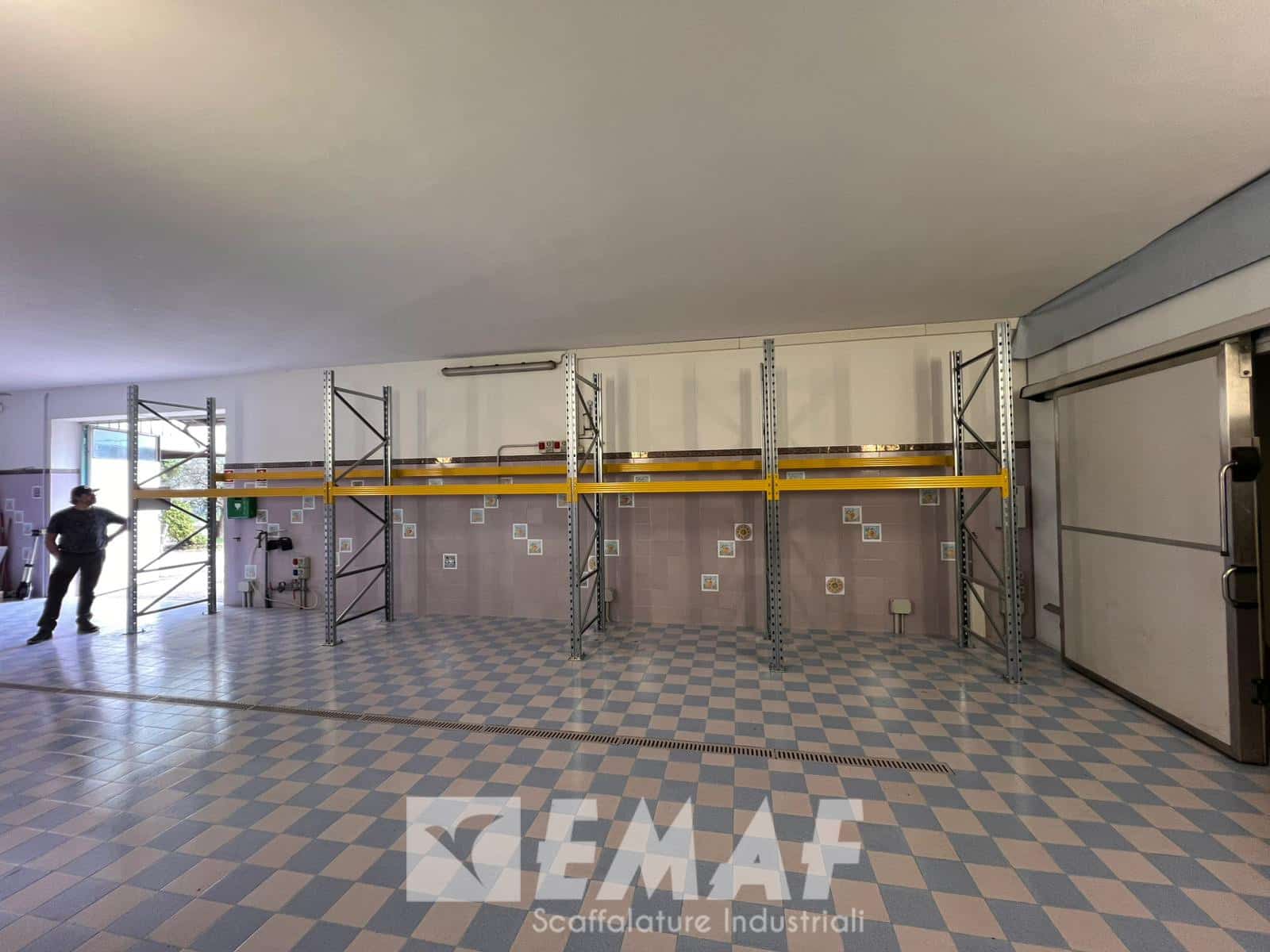 Featured image for “Nuova installazione presso La Pisana: scaffalatura portapallet EM100 Giotto ad Arquà Petrarca (PD)”